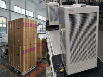 冬夏机电进入17年工业移动冷气机生产旺季